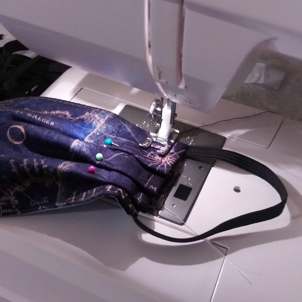 Facemask Nautical Print